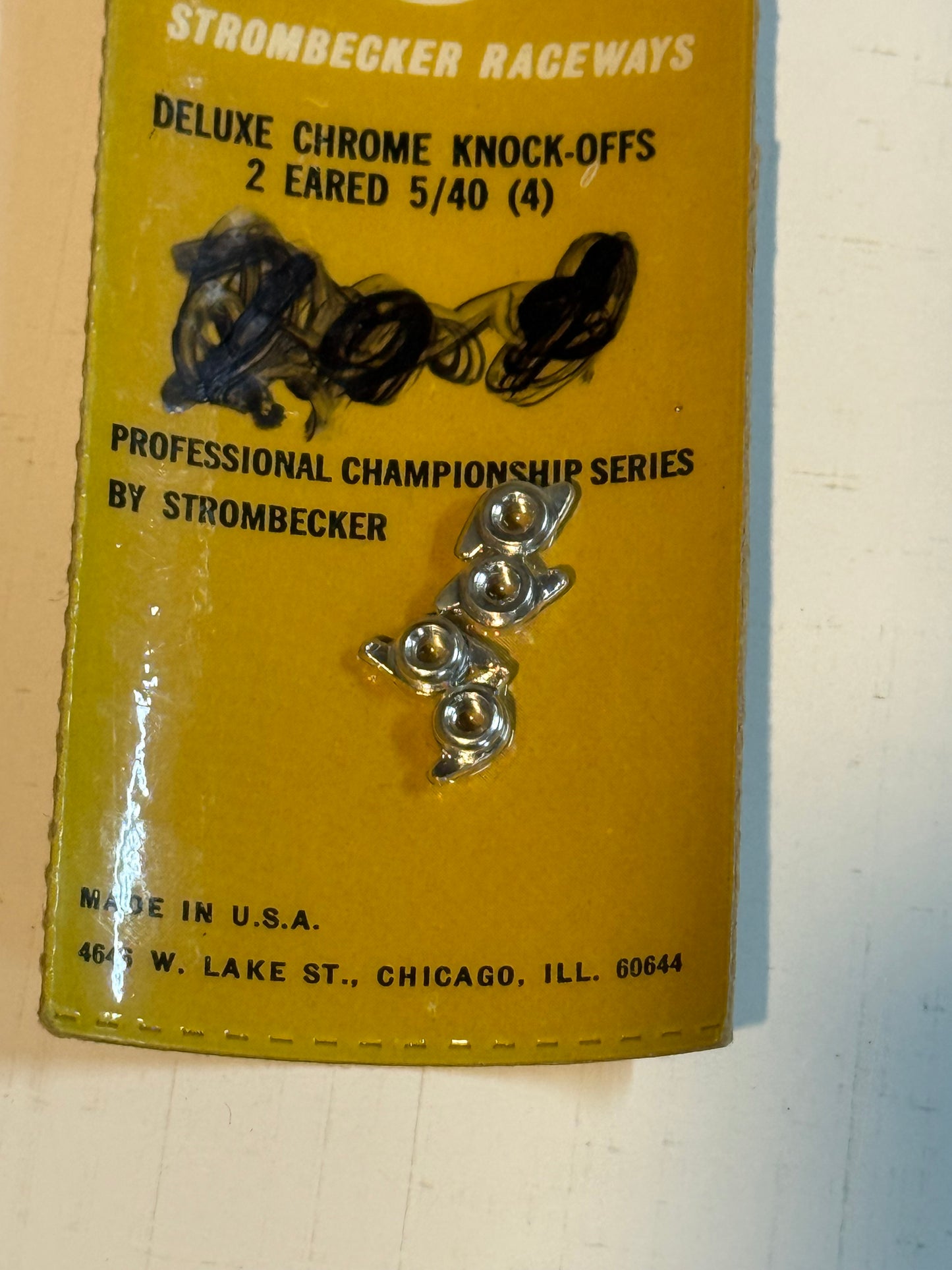 2 Ear knock off nuts - NOS