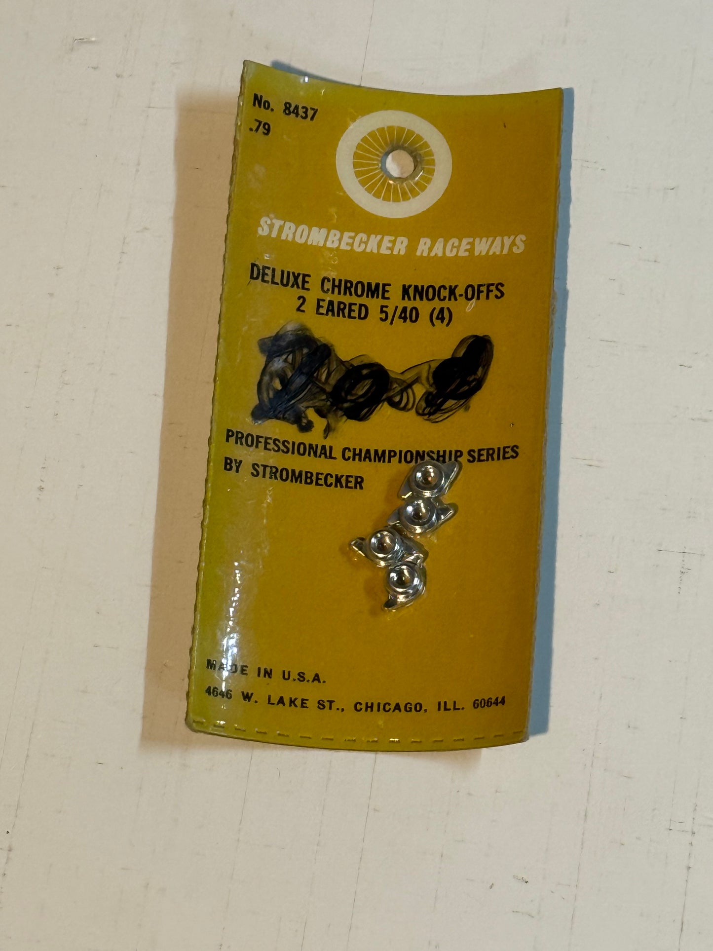 2 Ear knock off nuts - NOS