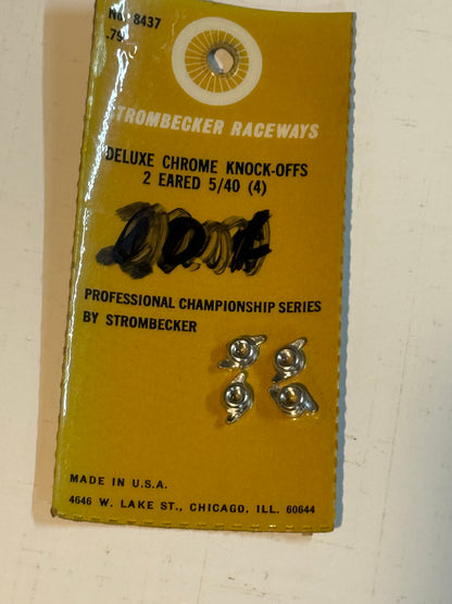 3 Ear knock off nuts - NOS