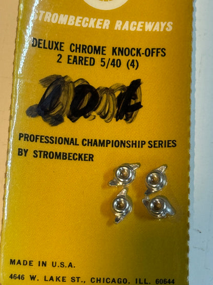 3 Ear knock off nuts - NOS