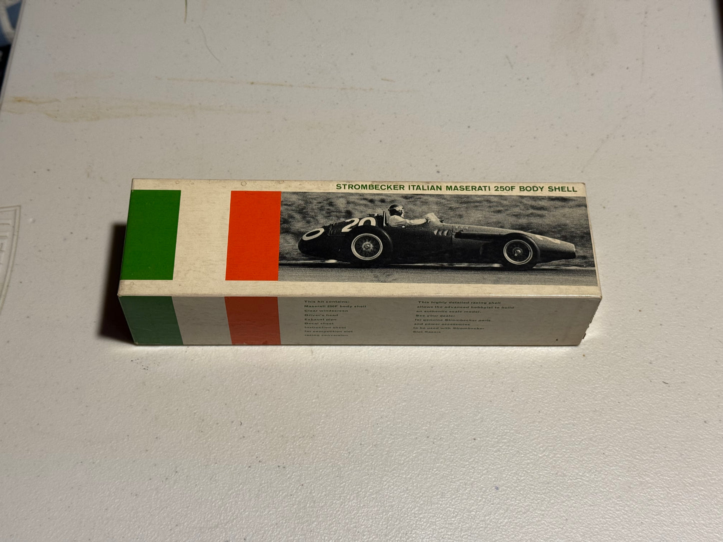 Strombecker Raceways Maserati 250F Slot Car complete kit