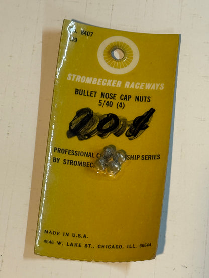 Bullet Nose nuts - NOS