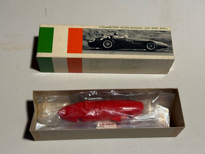 Strombecker Raceways Maserati 250F Slot Car complete kit