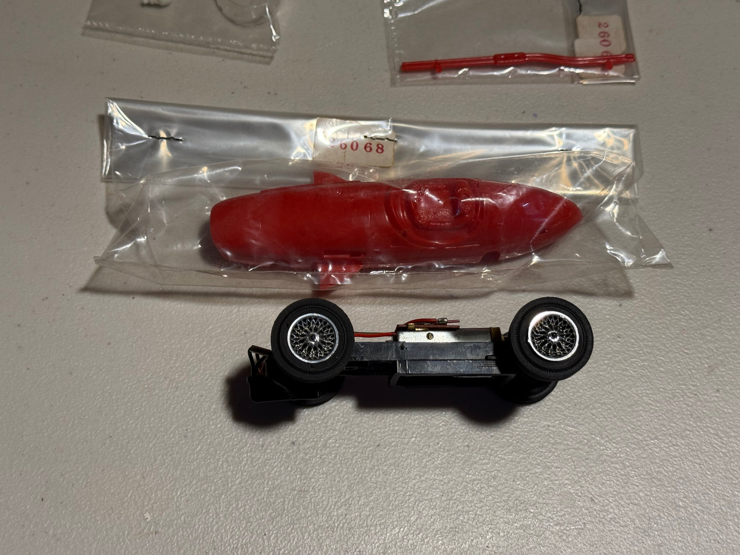 Strombecker Raceways Maserati 250F Slot Car complete kit
