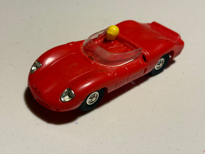 Eldon vintage red Ferrari slot car