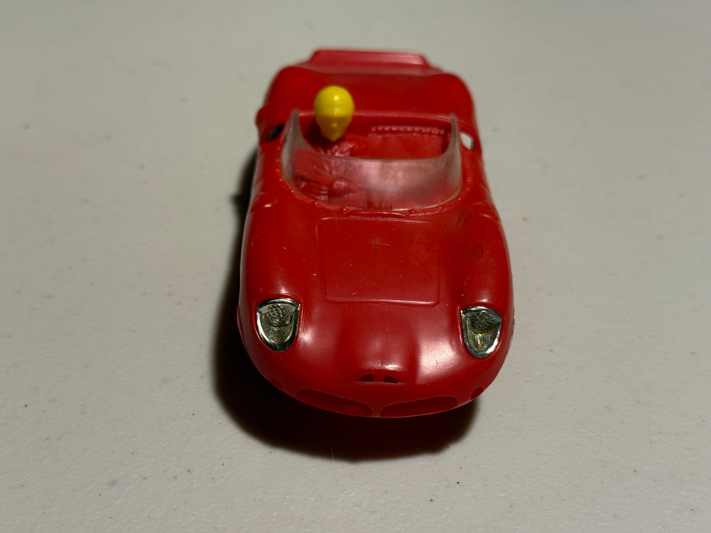 Eldon vintage red Ferrari slot car