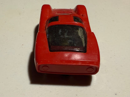 Eldon vintage red Porsche slot car