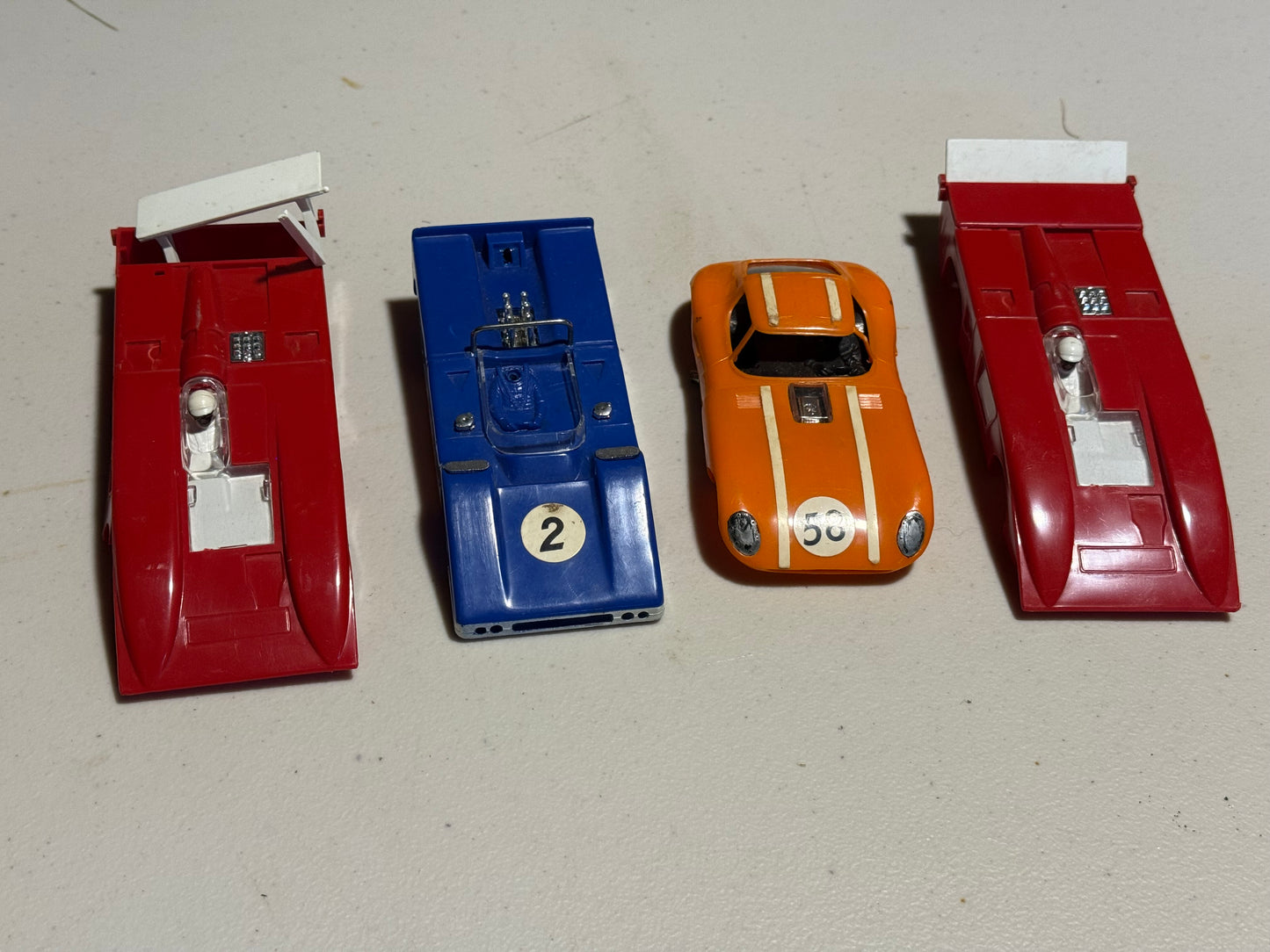 Slot car bodies - lot a