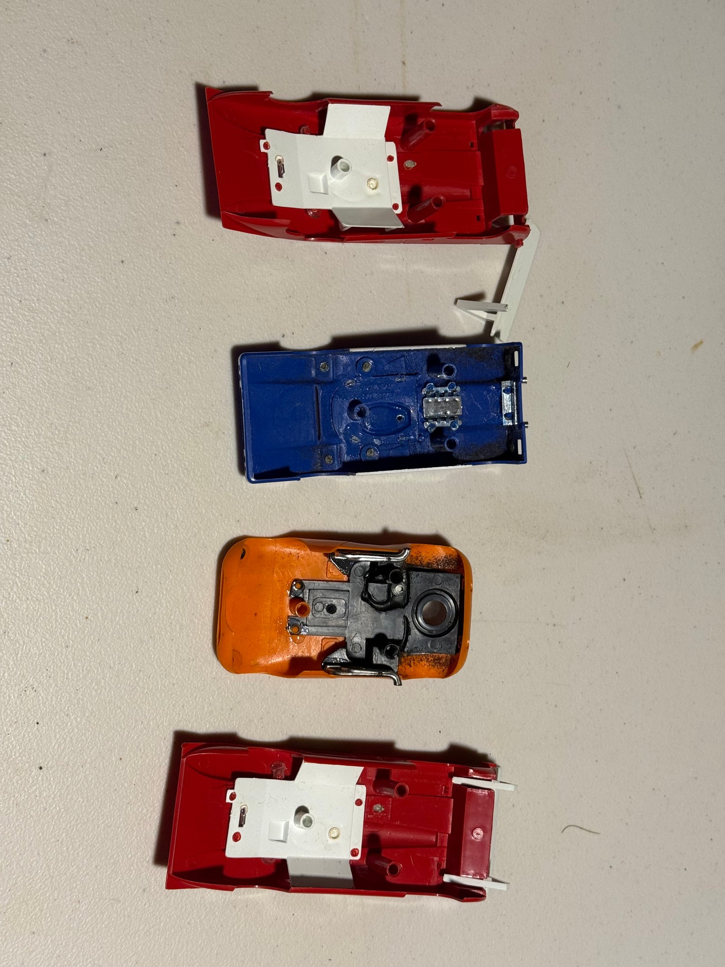 Slot car bodies - lot a