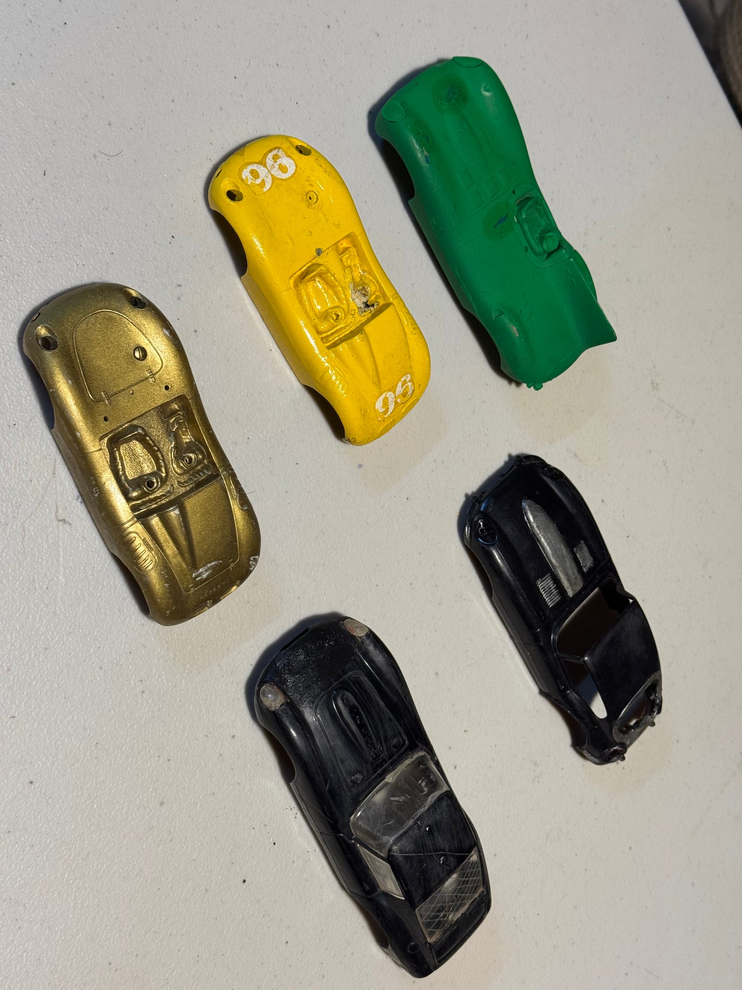 Slot car bodies - lot b