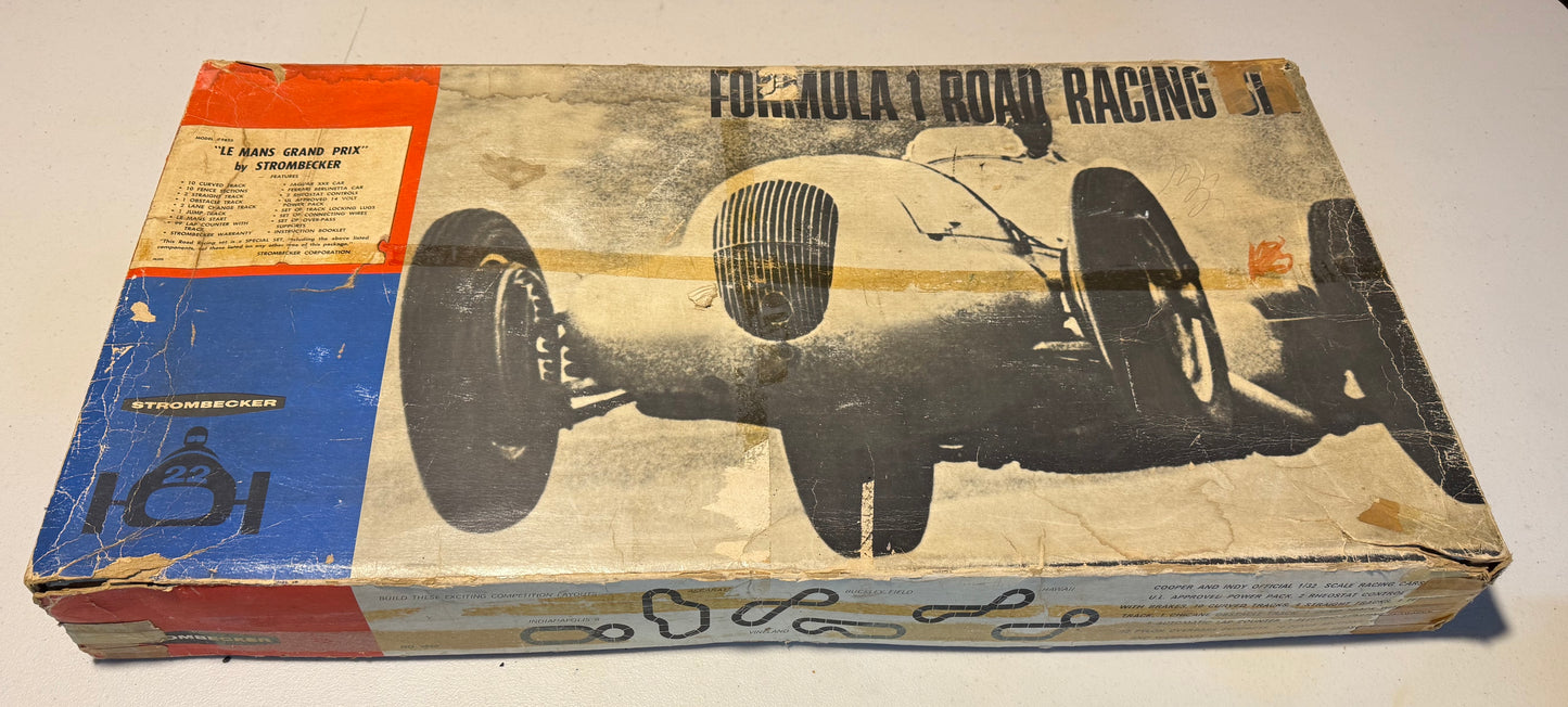 Strombecker Formula 1 Road Racing Set