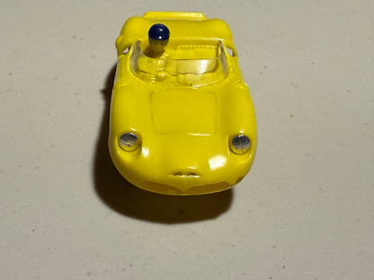 Eldon vintage yellow Ferrari slot car