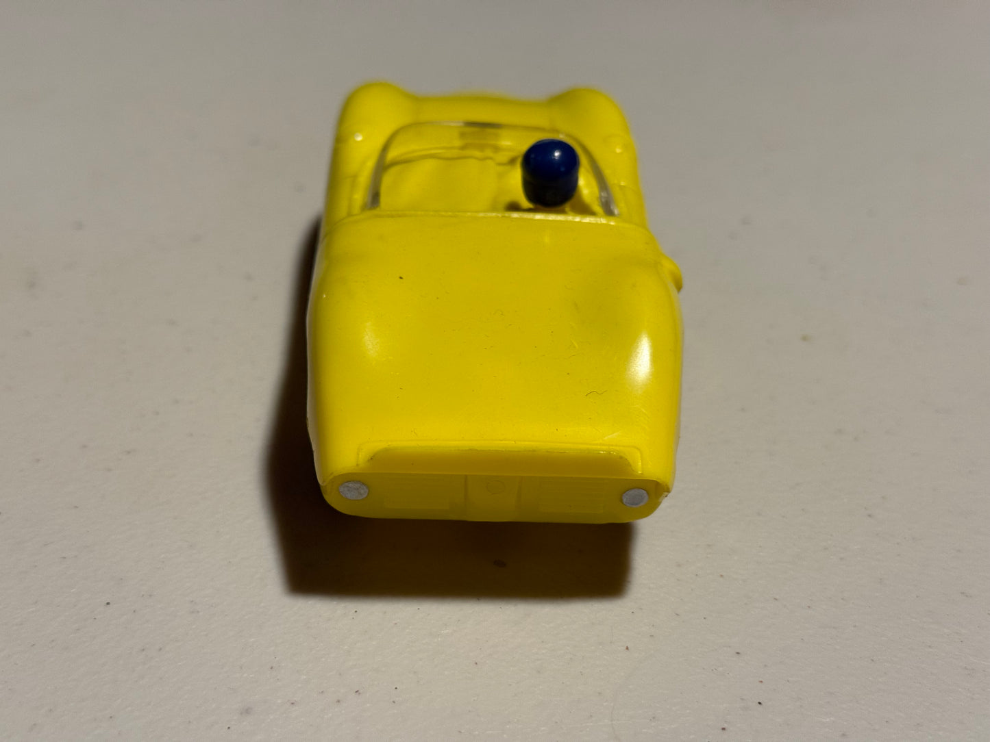 Eldon vintage yellow Ferrari slot car
